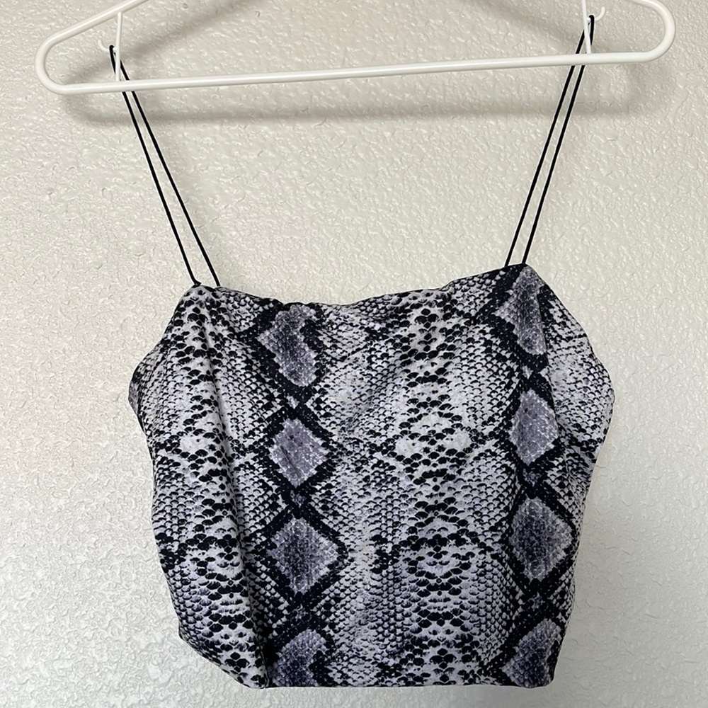 Sexy Snake Print Top